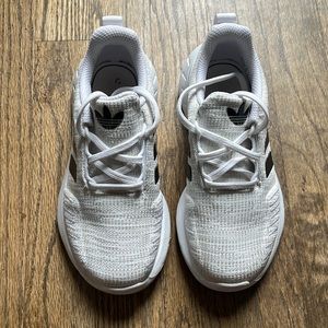 Adidas white sneakers